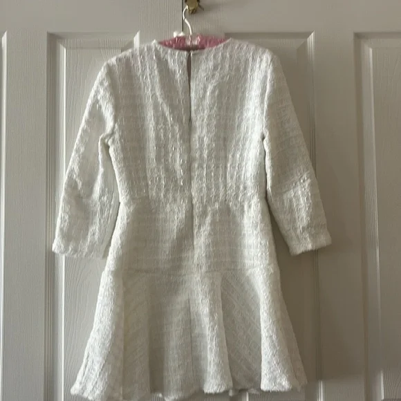 Zara dress white tweed labeled a size medi… - Picture 4 of 8